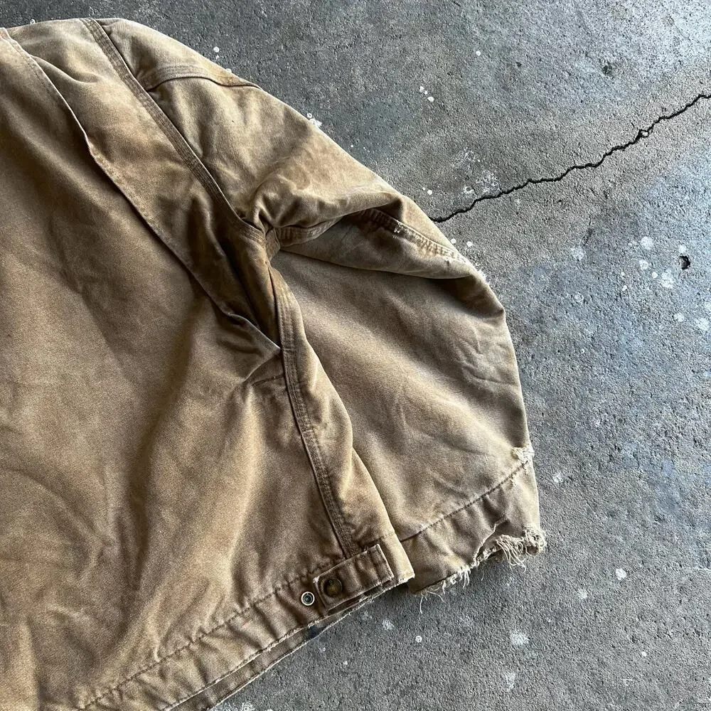 Carhartt J97 CML brown detroit work wear jacket - Picture 13 of 14